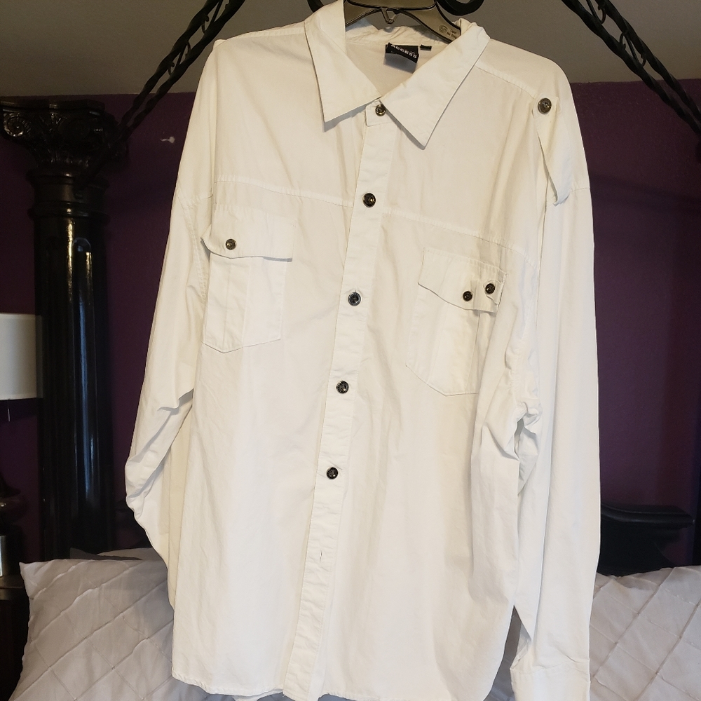 Men's Button Down Dress Shirt